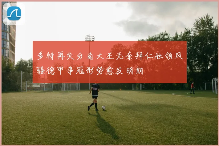 多特再失分南大王无奈拜仁独领风骚德甲争冠形势愈发明朗
