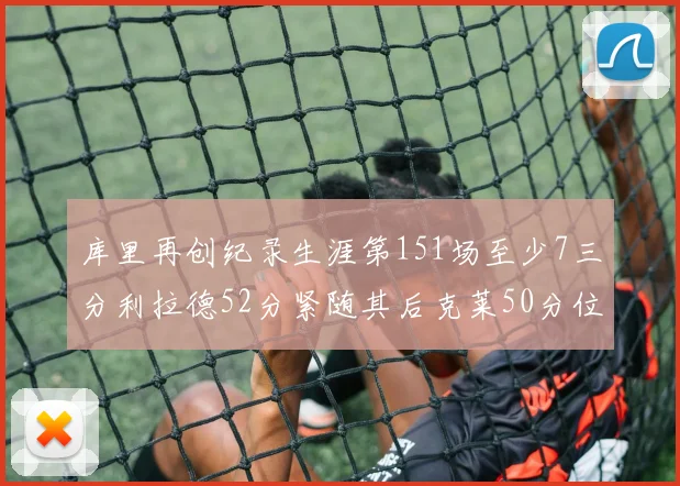 库里再创纪录生涯第151场至少7三分利拉德52分紧随其后克莱50分位列第三